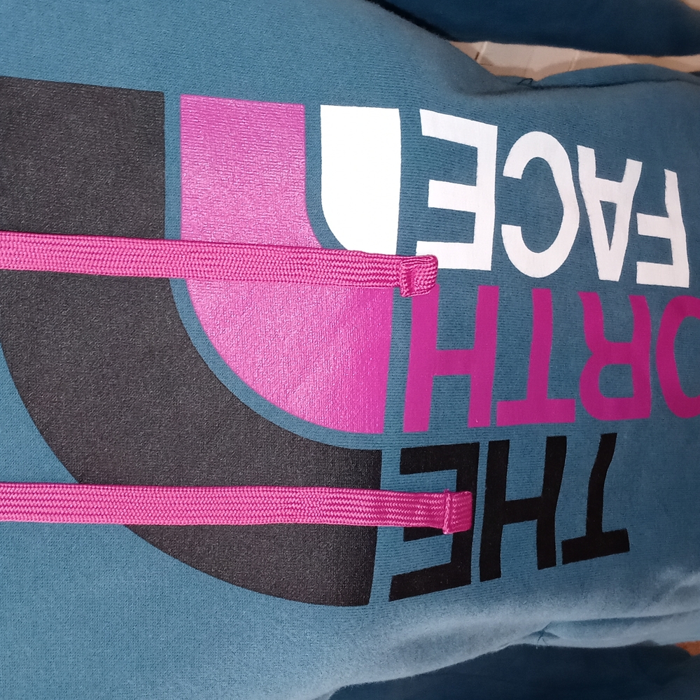 The North Face Screen Printed Pullover Hoodie Wit… - image 4